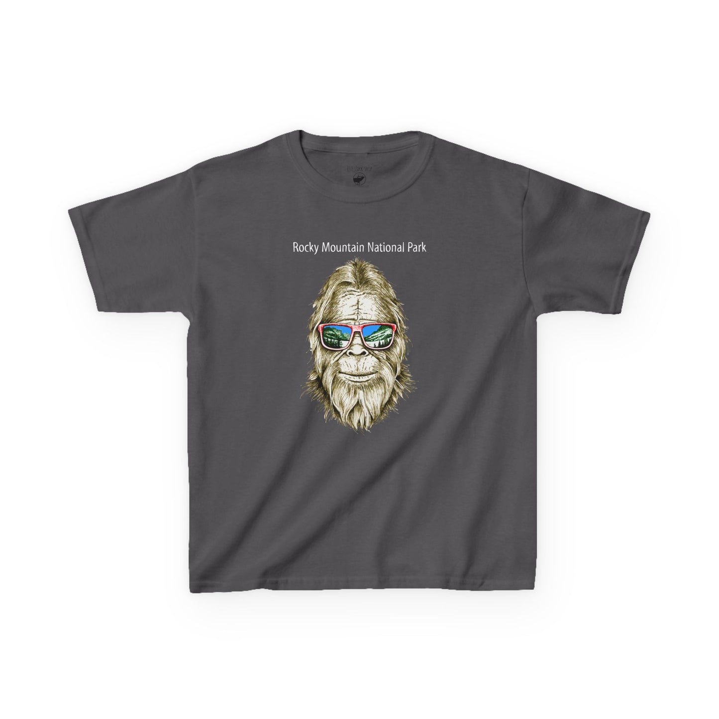 Hippie Bigfoot | RMNP | Kids Heavy Cotton Tshirt