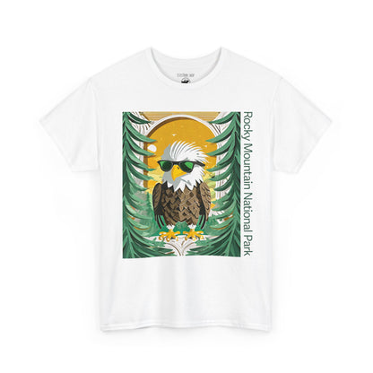 Bald Eagle | Layered Paper | RMNP | Adult Cotton Tee