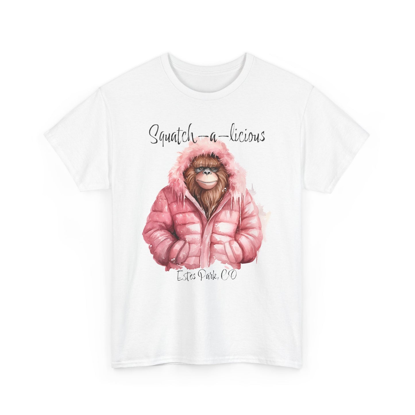 Squatch-a-Licious | Bigfoot | Estes Park | Adult Cotton Tee