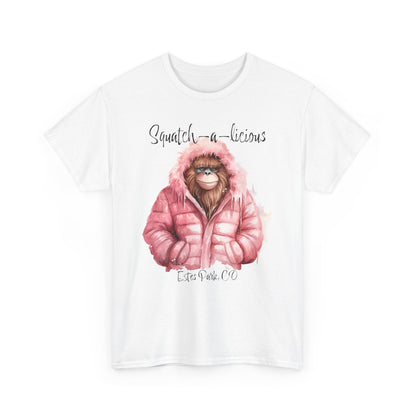 Squatch-a-Licious | Bigfoot | Estes Park | Adult Cotton Tee