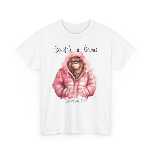 Squatch-a-Licious | Bigfoot | Estes Park | Adult Cotton Tee