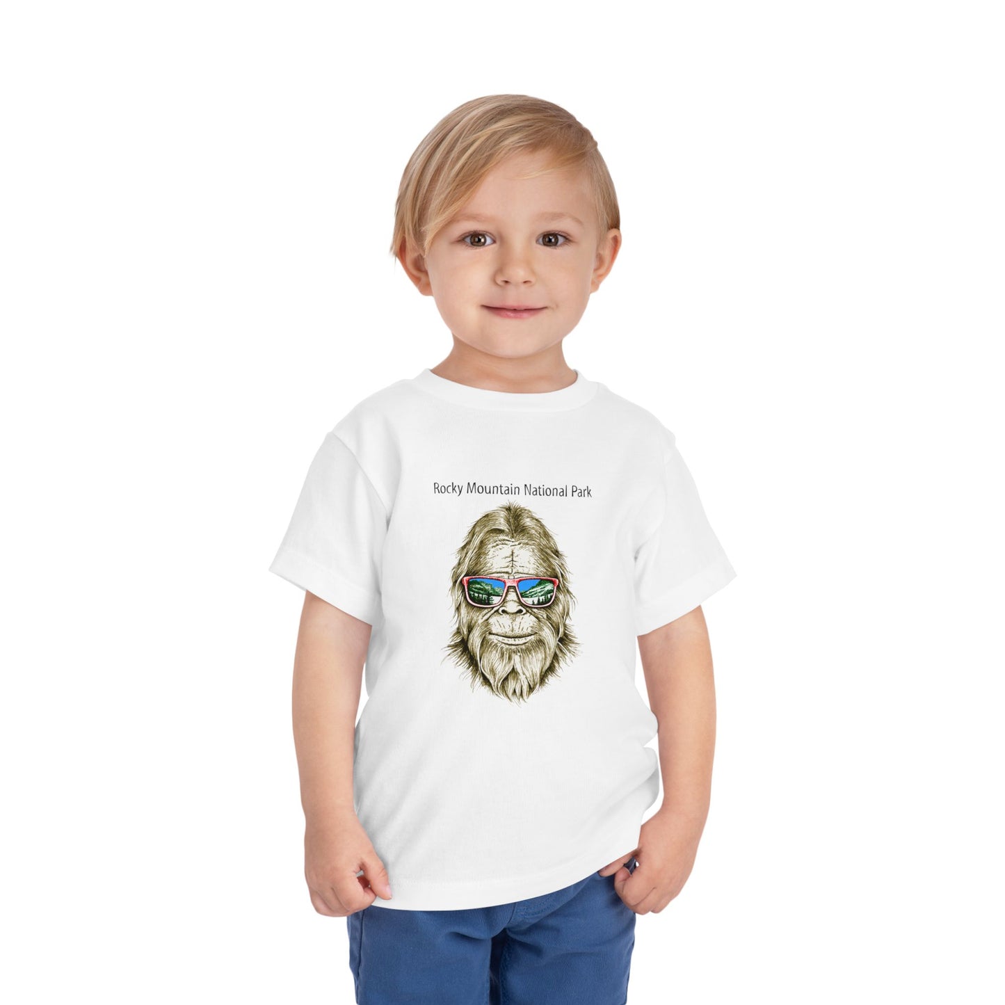Hippie Bigfoot | RMNP | Cotton Toddler Tshirt
