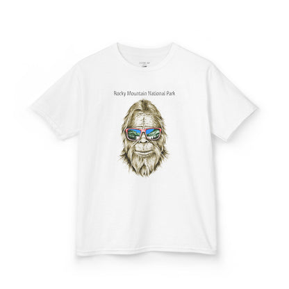 Hippie Bigfoot | RMNP | Kids Heavy Cotton Tshirt