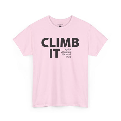 Climb It | RMNP | Adult Cotton Tee