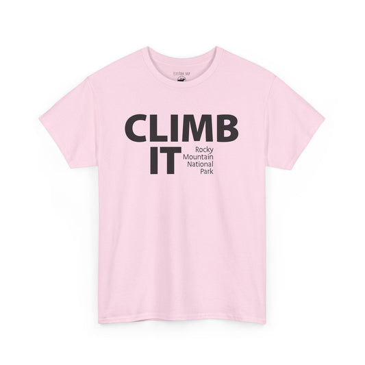 Climb It | RMNP | Adult Cotton Tee