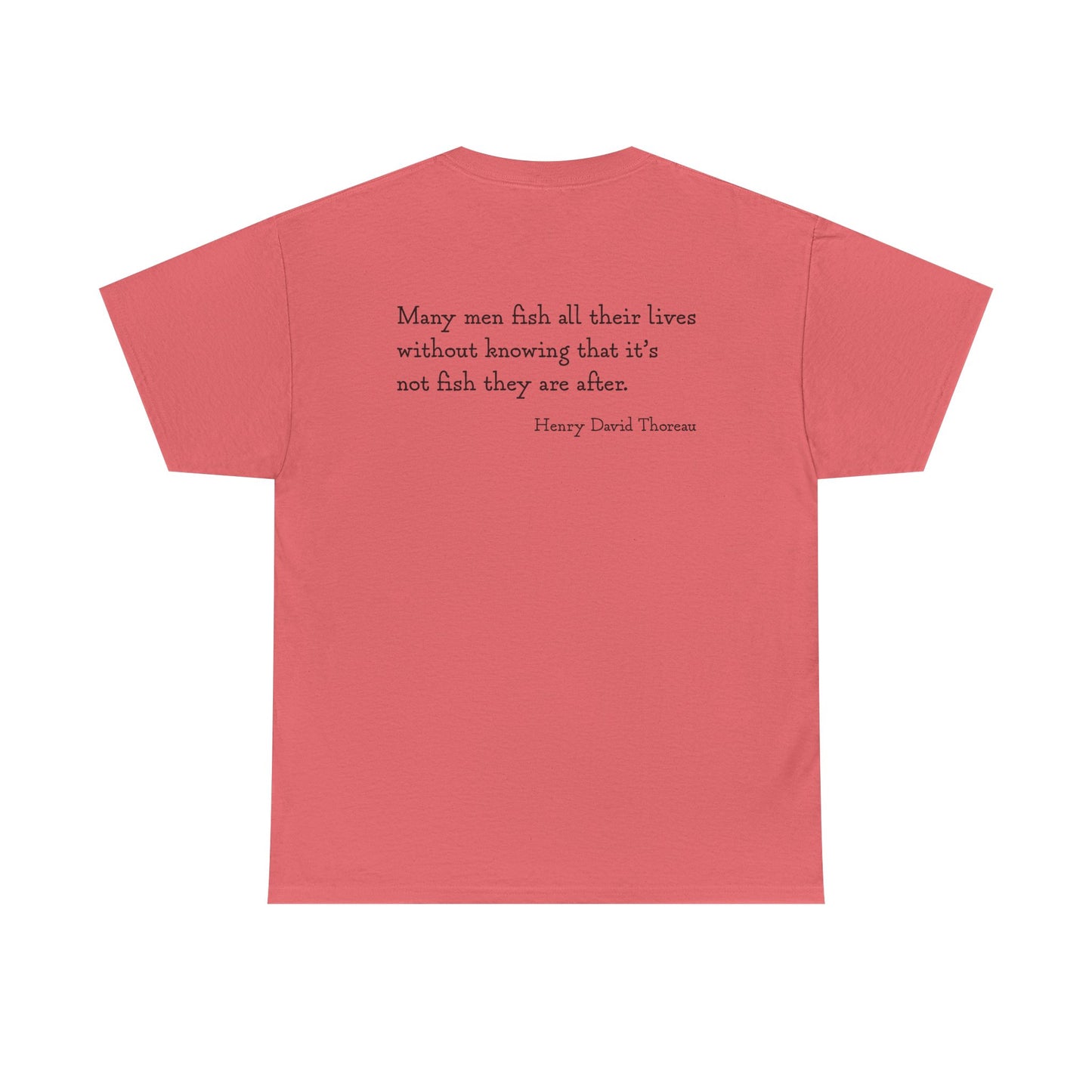 Many Men Go Fishing  | Adult Cotton Tee