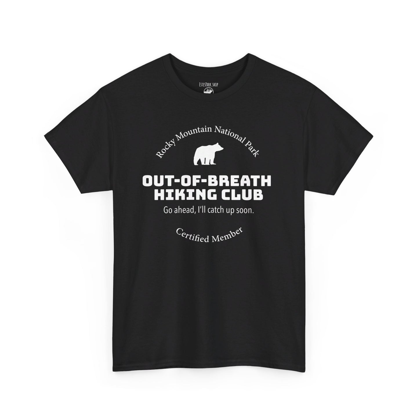 Out-of-Breath Club #3 | RMNP | Adult Cotton Tee