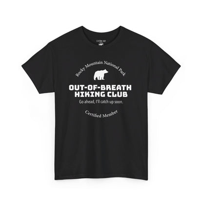 Out-of-Breath Club #3 | RMNP | Adult Cotton Tee