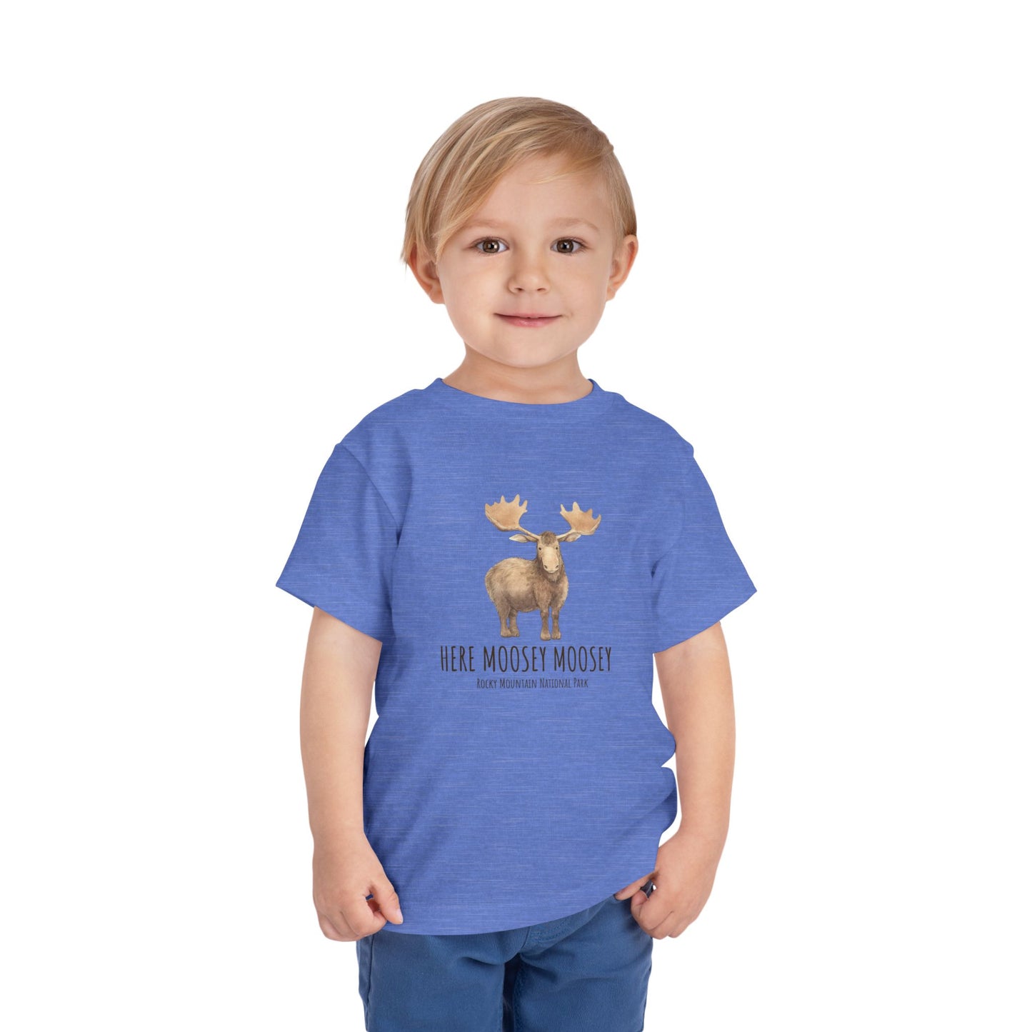 Here Moosey Moosey | RMNP | Cotton Toddler Tshirt