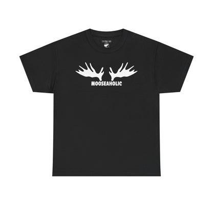 MOOSEAHOLIC | Adult Cotton Tee