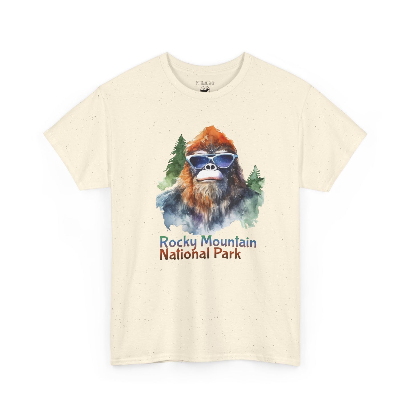 Portrait of the Redhead Bigfoot | RMNP | Adult Cotton Tee