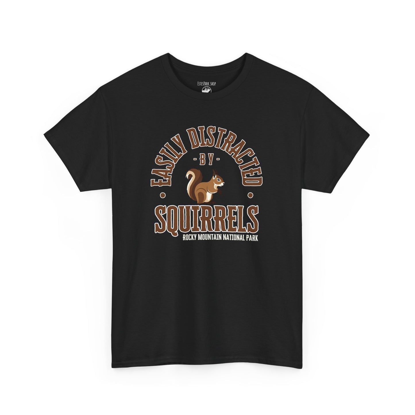 Easily Distracted by Squirrels | RMNP | Heavy Cotton Tee