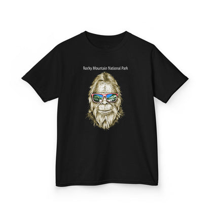 Hippie Bigfoot | RMNP | Kids Heavy Cotton Tshirt