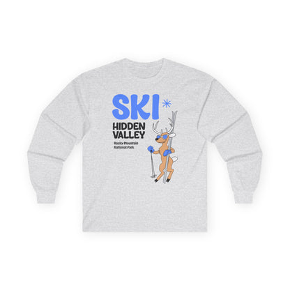 SKI Hidden Valley | RMNP | Ultra Cotton Long Sleeve Tee